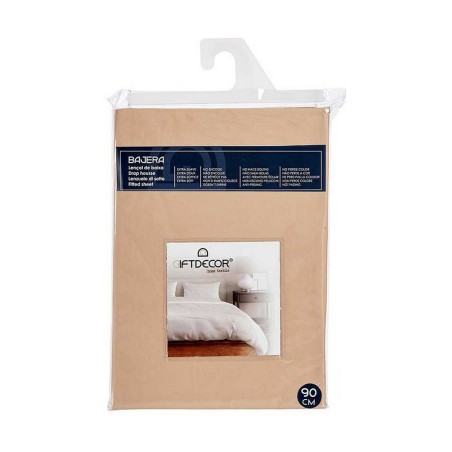 Lenzuolo con angoli Gift Decor COL  3-A-90 COL  3-A-90 Beige 90 cm (12 Unità)