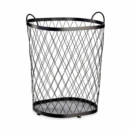 Cesto Gift Decor B2608 B2608 Nero Metallo 40 L (4 Unità)
