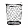 Cesto Gift Decor B2608 B2608 Nero Metallo 40 L (4 Unità)