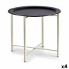 Tavolo aggiuntivo Gift Decor JY19185SBW JY19185SBW Bianco Nero 52 x 44 x 52 cm (4 Unità)