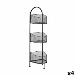 Scaffale Gift Decor B2607 B2607 Nero Metallo 21,2 x 97 x 28,5 cm (4 Unità)