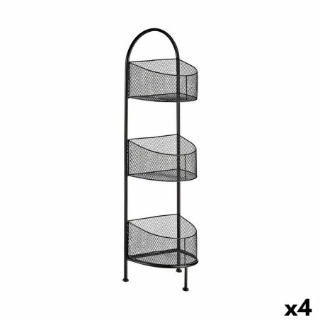Scaffale Gift Decor B2607 B2607 Nero Metallo 21,2 x 97 x 28,5 cm (4 Unità)