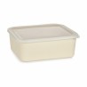 Scatola portaoggetti con coperchio 7967 7967 Giallo Bambù Melammina Amido di mais (6 Unità)