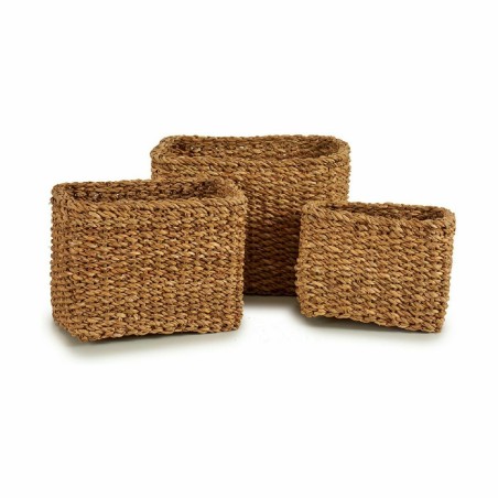 Set di Cesti Gift Decor BDH-08 BDH-08 Marrone Alghe marine 4 L 8 L 12 L (4 Unità)