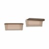 Scatola portaoggetti con coperchio Stefanplast 30834 Elegance Beige Plastica 5 L (12 Unità)