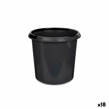 Secchio con Manico 1310-G 1310-G Grigio Antracite 10 L 30 x 28,5 x 30 cm (18 Unità)