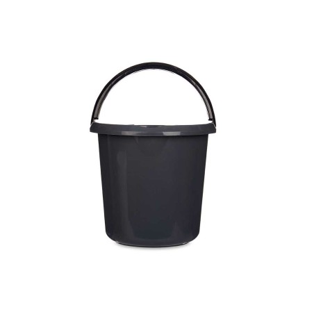 Secchio con Manico 1310-G 1310-G Grigio Antracite 10 L 30 x 28,5 x 30 cm (18 Unità)