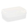 Scatola con scomparti Kinvara 02 1192 02 1192 Bianco Trasparente Plastica (12 Unità)