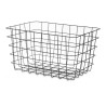 Cestino Multiuso Kinvara W5759K-L BLACK W5759K-L BLACK Nero Metallo 38,5 x 20,5 x 28 cm Rettangolare (6 Unità)