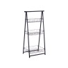 Scaffale Kinvara CN-W2672C-A CN-W2672C-A Nero Metallo Ferro 44 x 31 x 90 cm 44 x 90 x 31 cm 48 x 8,5 x 38 cm