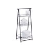 Scaffale Kinvara CN-W2672C-A CN-W2672C-A Nero Metallo Ferro 44 x 31 x 90 cm 44 x 90 x 31 cm 48 x 8,5 x 38 cm