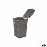 Cesto per i Panni Sporchi Stefanplast 70112 70112 Antracite Plastica 50 L 37 x 56 x 39 cm 37 x 56 x 38,5 cm (6 Unità)