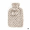 Borsa Acqua Calda Gift Decor ZYC2000-JH-C ZYC2000-JH-C Beige Plastica 1,8 L (12 Unità)
