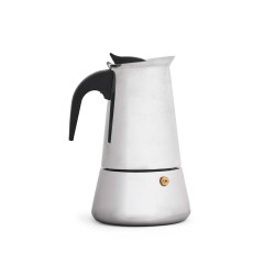 Caffettiera Italiana Kinvara HF2-900S HF2-900S Nero Argentato Acciaio Plastica 9 Tazze