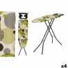 Asse da Stiro Kipit 18358 - CB-218 18358 - CB-218 Nero Verde Metallo Stoffa (4 Unità)