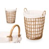 Cesto Kipit HX30552 HX30552 Naturale Poliestere Stoffa polipropilene Ferro Plastica 50 % cotone (6 Unità)