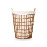 Cesto Kipit HX30552 HX30552 Naturale Poliestere Stoffa polipropilene Ferro Plastica 50 % cotone (6 Unità)