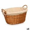 Cesto Kipit HX31039 HX31039 Naturale Poliestere vimini Stoffa 50 % cotone (6 Unità)