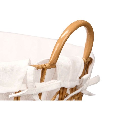 Cesto Kipit HX30561 HX30561 Naturale Poliestere Stoffa polipropilene Ferro Plastica 50 % cotone (6 Unità)