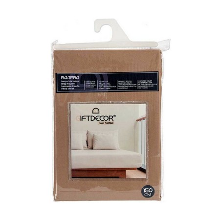 Lenzuolo con angoli Gift Decor COL  4-A-150 COL  4-A-150 Marrone 150 cm (12 Unità)