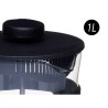 Teiera Kinvara SW8120-1000ML SW8120-1000ML Nero Trasparente 1 L 14 x 20 x 11 cm 14 x 20 x 10 cm 14 x 20 x 10,7 cm 12,5 x 19,5 x 