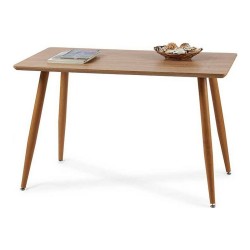 Tavolo da Pranzo Metallo Marrone Melammina DM (120 x 70 x 75 cm)