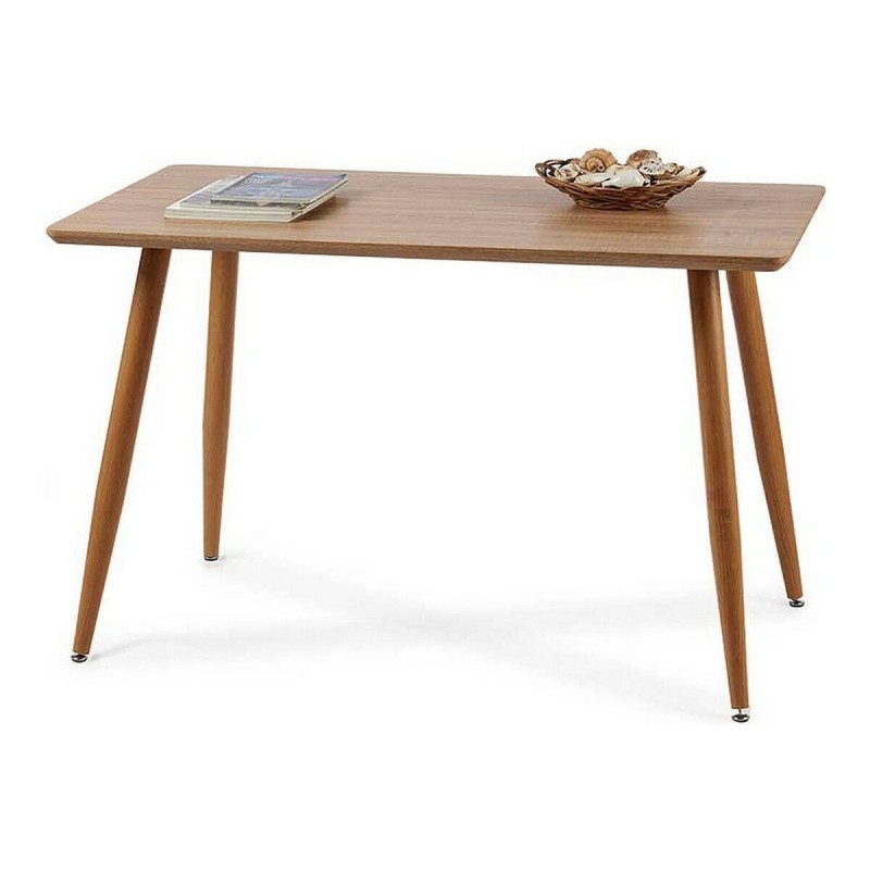 Tavolo da Pranzo Metallo Marrone Melammina DM (120 x 70 x 75 cm)