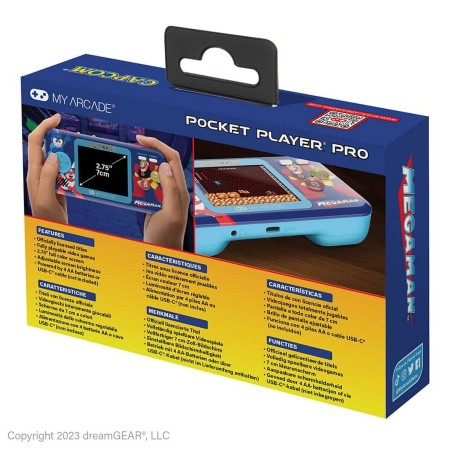 Console Portatile My Arcade Azzurro Retro Games