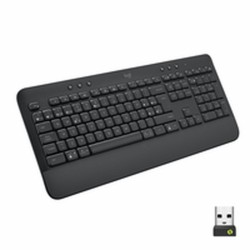 Tastiera Wireless Logitech Nero Qwerty in Spagnolo