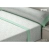 Set di Lenzuola D'Or PARIS Verde Piazza e mezza Franela