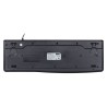 Tastiera Activejet K-3803S Nero QWERTY