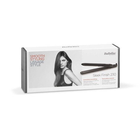 Piastra per Capelli Babyliss Sleek Finish 230E Nero