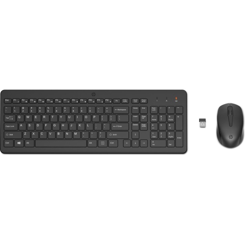 Tastiera e Mouse HP 2V9E6AA Nero QWERTY Tastiera e Mouse HP 2V9E6AA Nero QWERTY