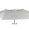 Ombrellone Home ESPRIT Beige Grigio scuro 450 x 262 x 250 cm