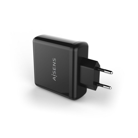 Caricabatterie Aisens PD 3.0 QC 3.0 USB-C Nero 60 W