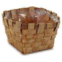 Vaso Ibergarden Marrone Canna 18 x 9,5 x 18 cm