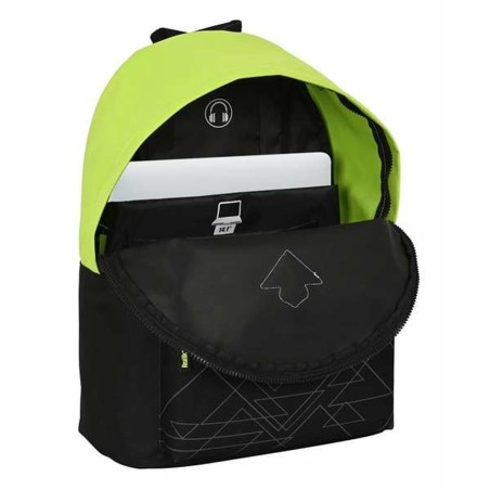 Zaino per Portatile Real Betis Balompié   Nero 31 x 41 x 16 cm
