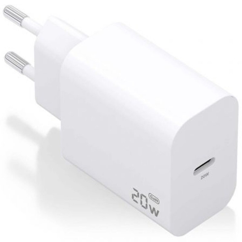 Caricabatterie da Parete Aisens A110-0938 Bianco 20 W Caricabatterie da Parete Aisens A110-0938 Bianco 20 W