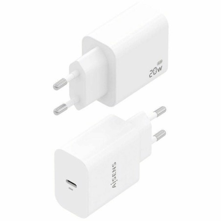 Caricabatterie da Parete Aisens A110-0938 Bianco 20 W