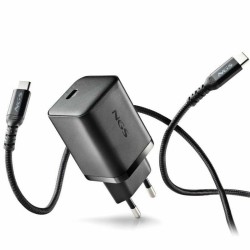 Caricabatterie da Parete NGS NGS Bud 65 W Nero