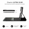 Custodia per Tablet e Tastiera Subblim Samsung Galaxy A8 Nero