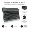 Custodia per Tablet e Tastiera Subblim Samsung Galaxy A8 Nero