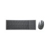 Tastiera e Mouse Dell 580-AIWM Nero Grigio Titanio Monocromatica QWERTY Qwerty US