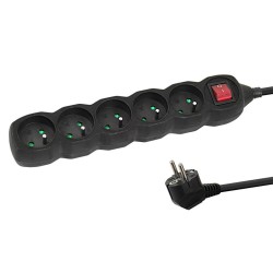 Multipresa 5 Prese con Interruttore Esperanza ELK216K 3680 W (5 m)
