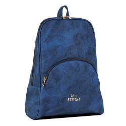 Zaino Casual Stitch Azzurro Moderno 27,1 x 34 x 12 cm