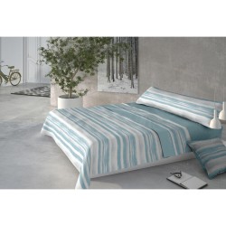 Set di Lenzuola Pierre Cardin CORALINA MEDITERRANEO Azzurro Matrimoniale