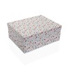Set di Scatole per Sistemare Impilabili Versa Cartone Fiori 15 Pezzi
