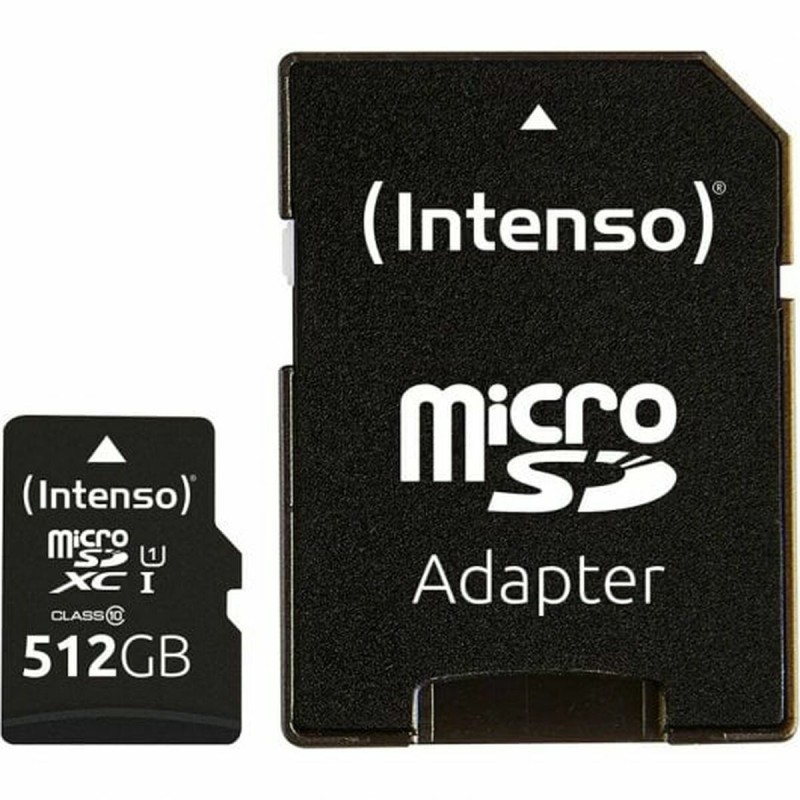 Scheda Di Memoria Micro SD con Adattatore INTENSO 3423493 512 GB Scheda Di Memoria Micro SD con Adattatore INTENSO 3423493 512 GB