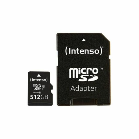 Scheda Di Memoria Micro SD con Adattatore INTENSO 3423493 512 GB