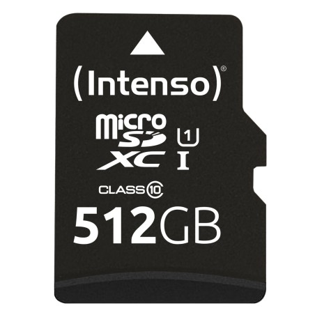 Scheda Di Memoria Micro SD con Adattatore INTENSO 3423493 512 GB